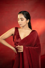 Load image into Gallery viewer, Dusk Pre-Stitched Saree