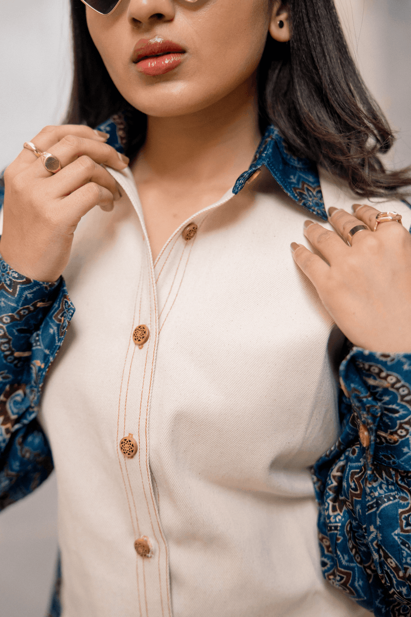 Gulzar Short Dress (White) – MERAKHI