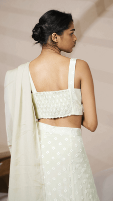 Goa Crop Top in Green