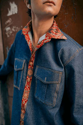 Baadshah Denim Jacket (Blue)