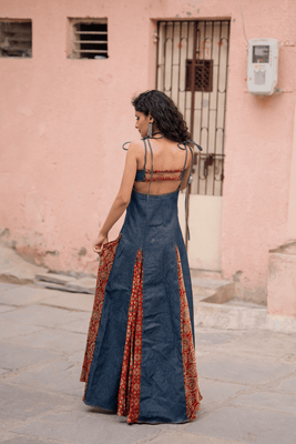 Masakali Maxi Dress (Blue)