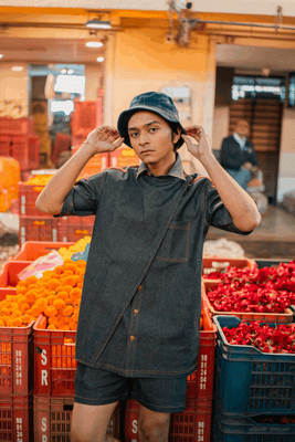 Jodhpur Shirt (Blue)