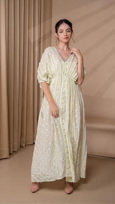 Goa Cape Dress in Green