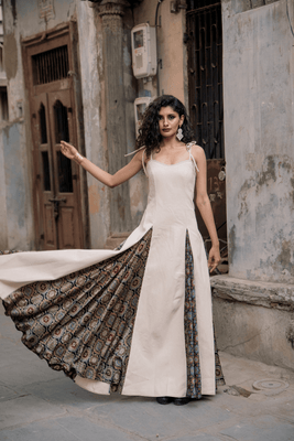 Masakali Maxi Dress (White)