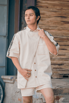 Jodhpur Shirt (White)