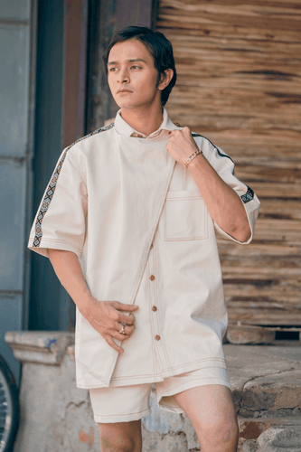 Jodhpur Shirt (White)
