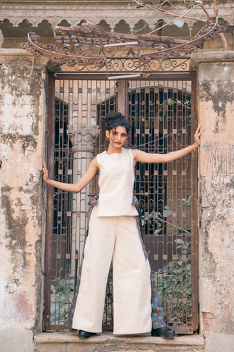 Bandhan Tie Top (White)