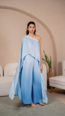 Mykonos Multiway Top in Blue