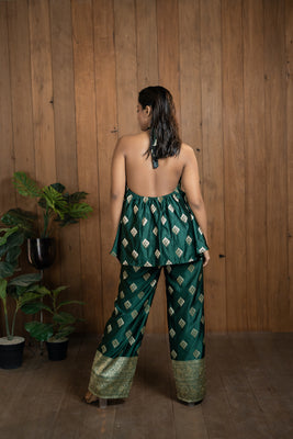 Venus Co-ord Set in Emerald