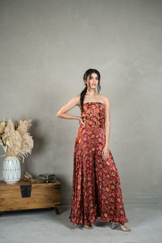 Aurora Red Jumpsuit