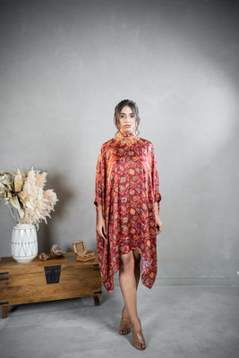 Aurora Red Tunic Dress