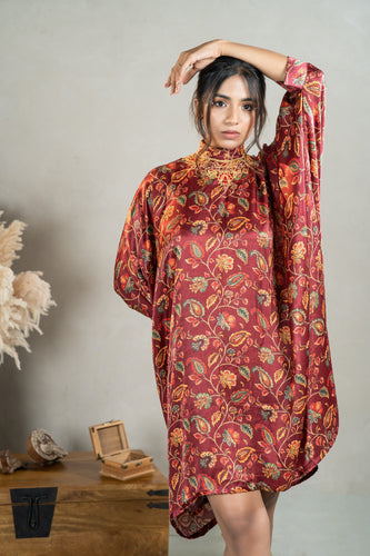 Aurora Red Tunic Dress