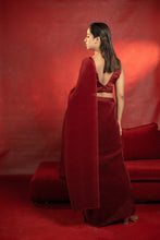 Load image into Gallery viewer, Dusk Pre-Stitched Sari