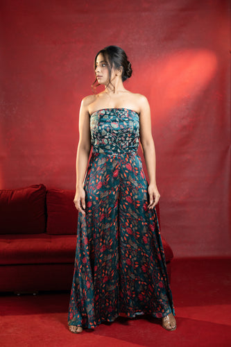 Aurora Teal Jumpsuit