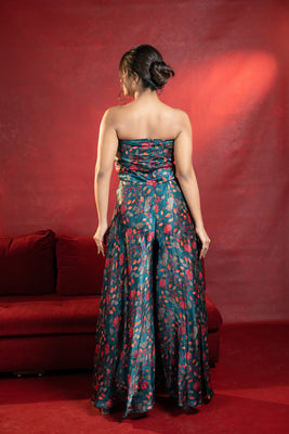 Aurora Teal Jumpsuit