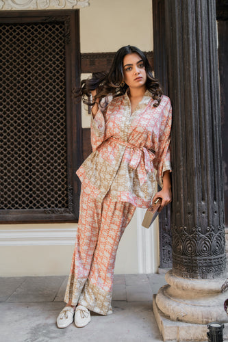 Rosaline Co-ord Set in Pink